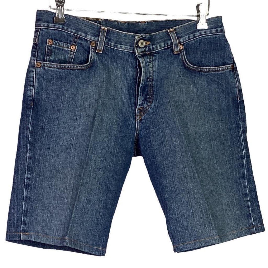 Vintage Lucky Brand Jean Shorts Womens 10 30 Blue Denim Pockets Button Fly