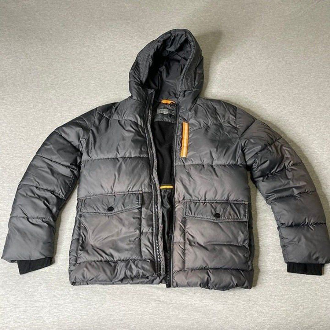 Michael Kors Boy's Zip-Up Winter Puffer Coat Jacket