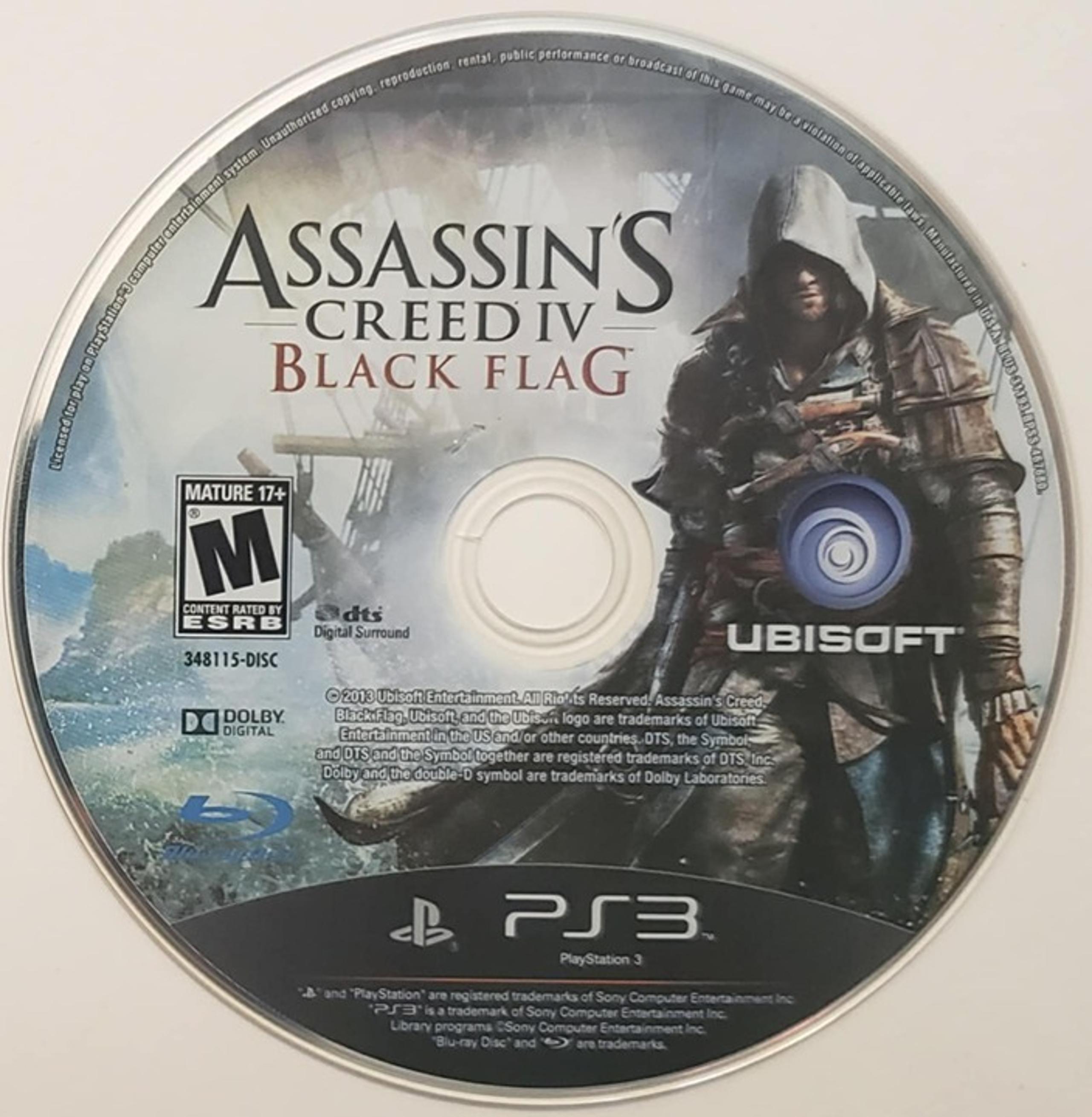 PS3 Assassin's Creed Black Flag