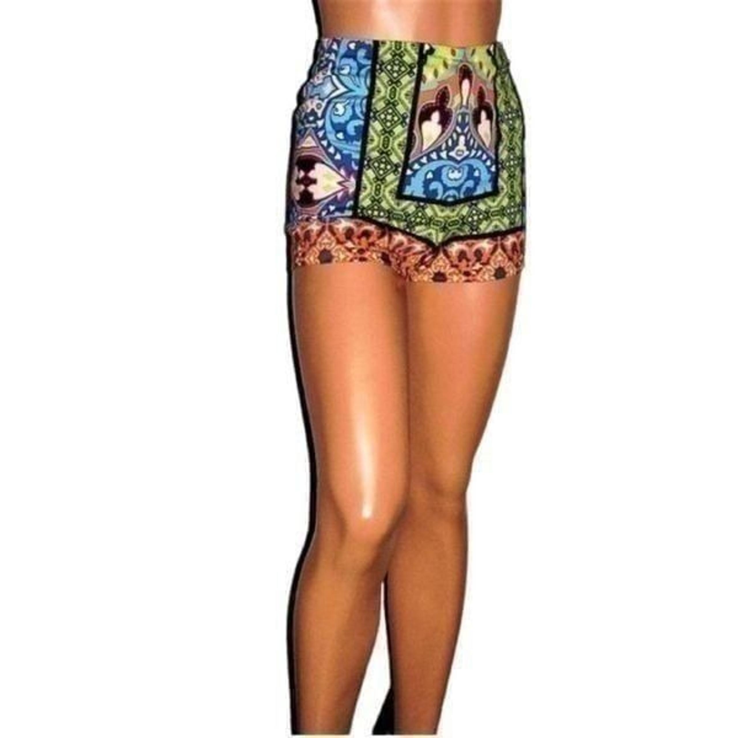 Flying Tomato Multi Color Shorts Sz M