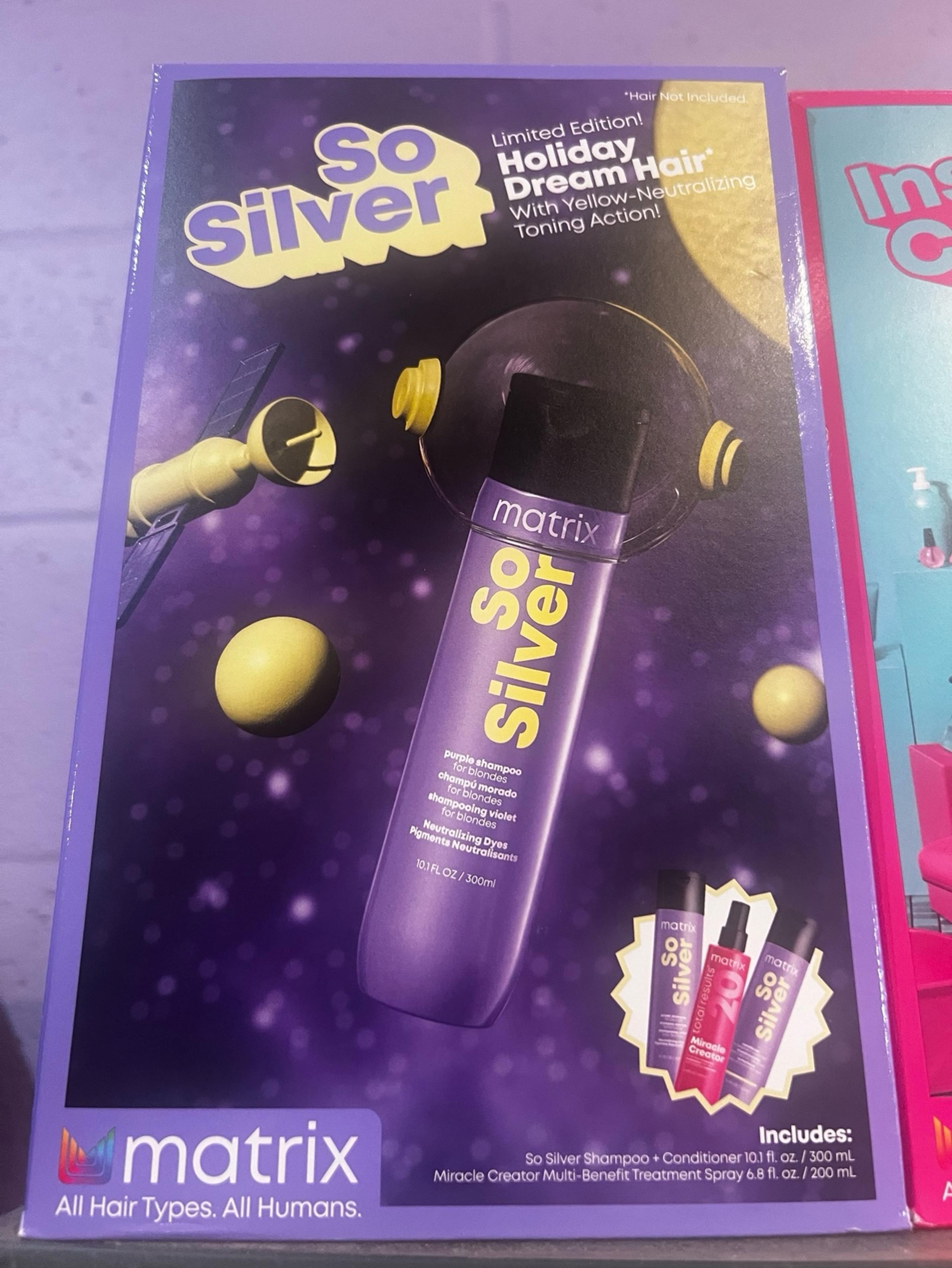 Matix Limited Edition 'So Silver' Holiday Dream Hair 3-Piece Gift Set - MATRIX