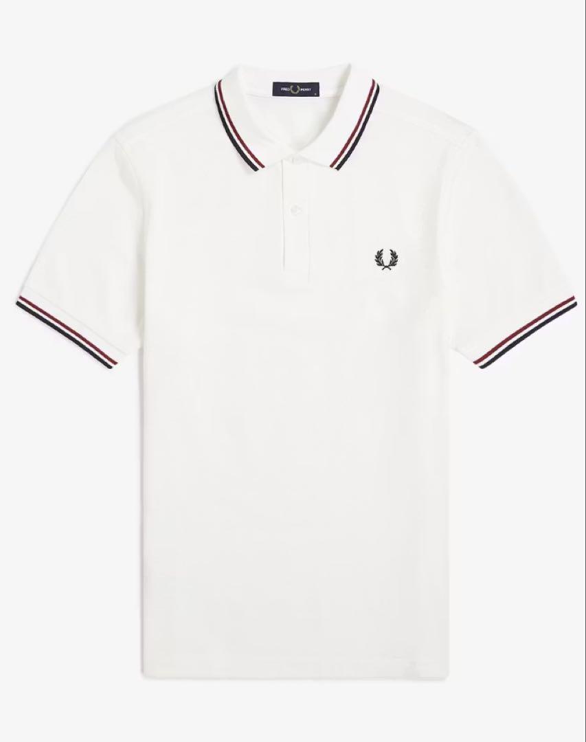 Fred Perry White Polo Shirt (Short Sleeve)