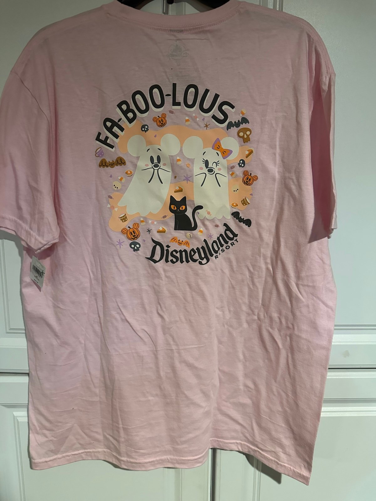 Pink ghost Disneyland tshirt