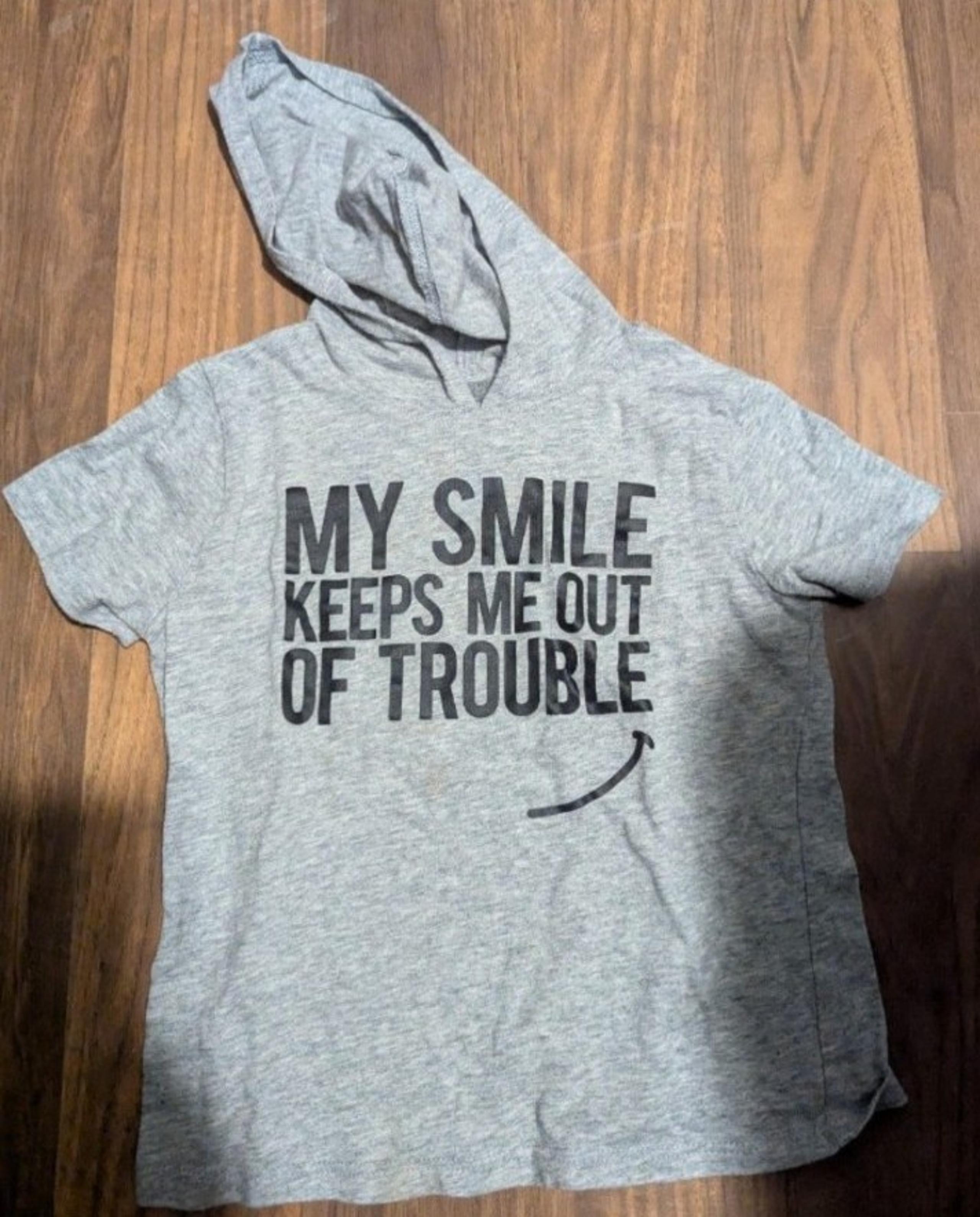 Boys hooded tee