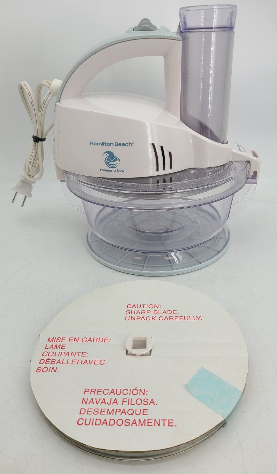Hamilton Beach Multi Bowl Slicer - Model # 70850
