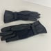 Vtg. Genuine Harley Davidson Women's M Black Leather Gloves Motorcycle Ladies