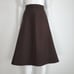 Vintage 70's Bobbie Brooks Brown A-Line Skirt