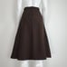 Vintage 70's Bobbie Brooks Brown A-Line Skirt