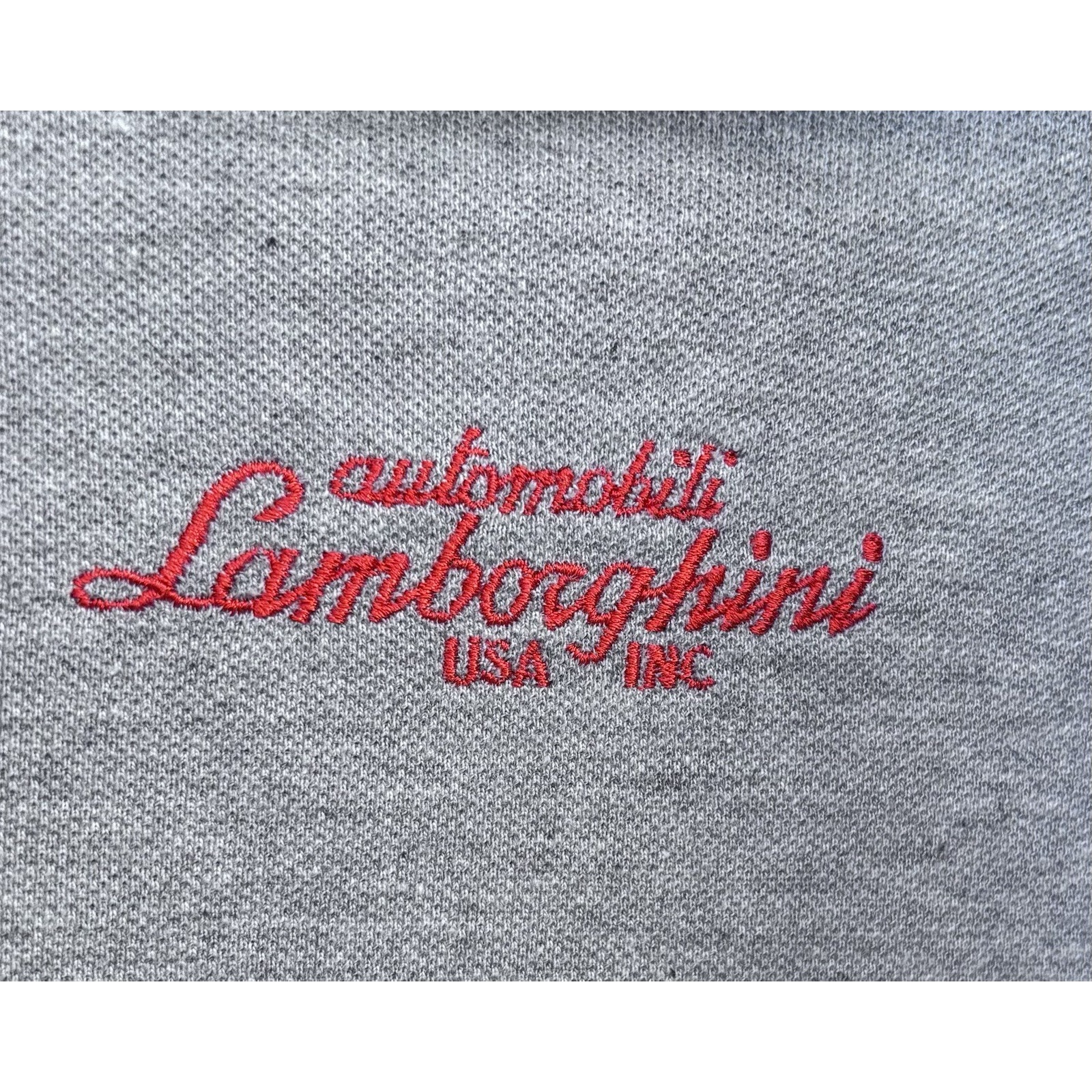 Lamborghini Diablo Outer Banks Polo 2XL Gray NWOT NEW short sleeves Made in USA!