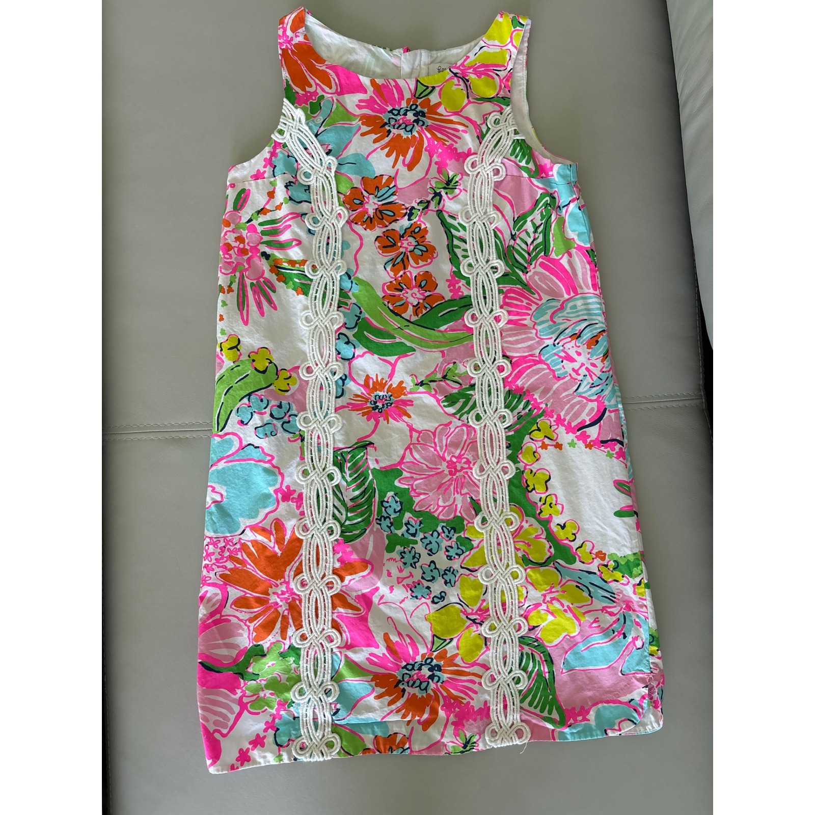 Lilly Pulitzer Girls Floral Shift Dress