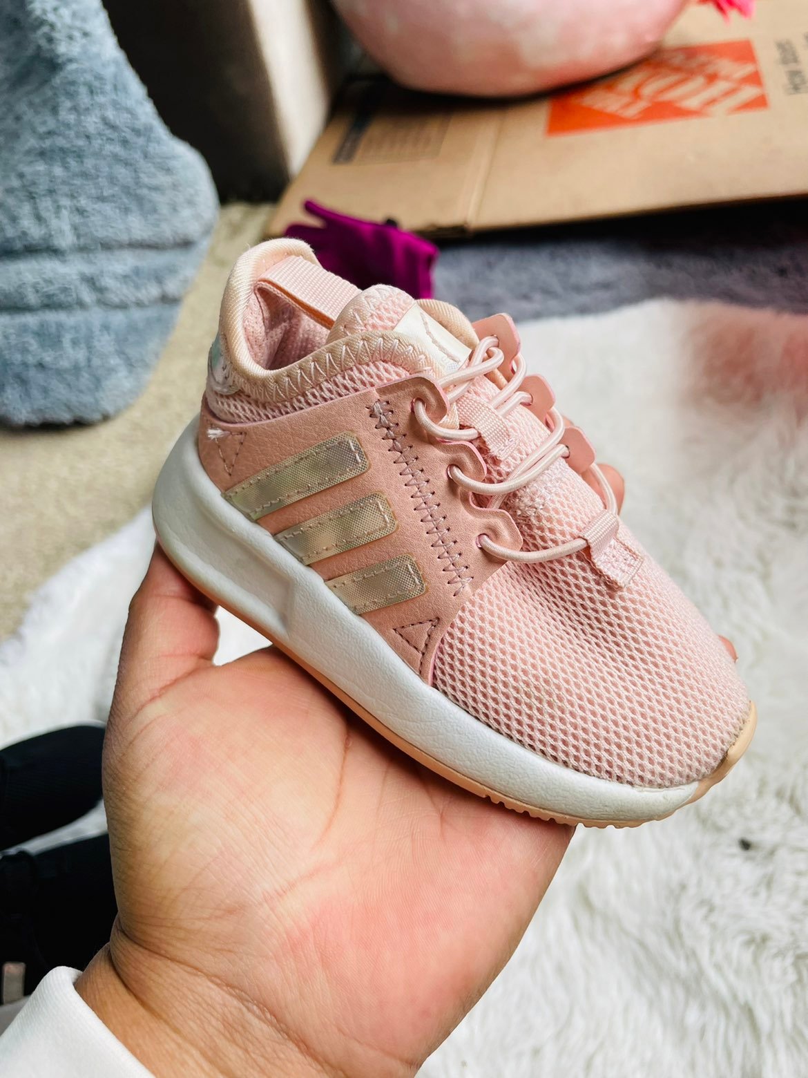 Adidas shoes for baby girl size 5