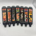 Lot Of 7 Elysian Brewing Pumpkin IPA Beer Tap Handles Knobs 11” Tall Halloween