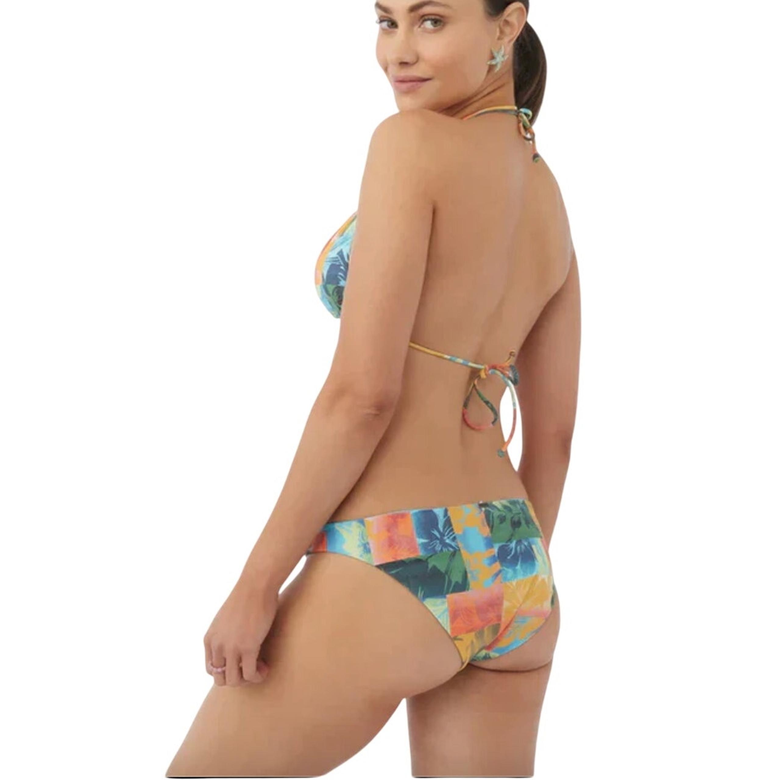 O'Neill Floral Reversible Bikini Bottoms - Size Large
