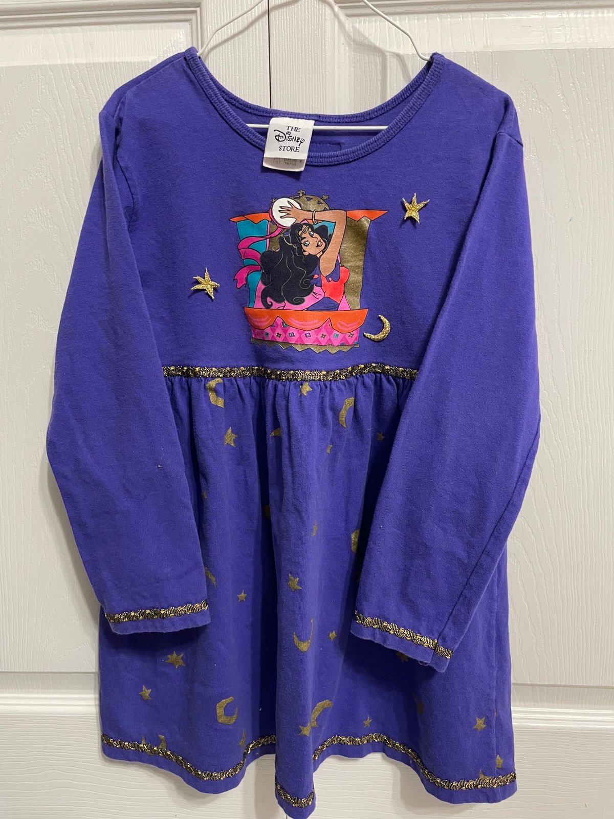 Vintage Hunchback of Notre Dame Dress Size 6/7 Disney Esmeralda