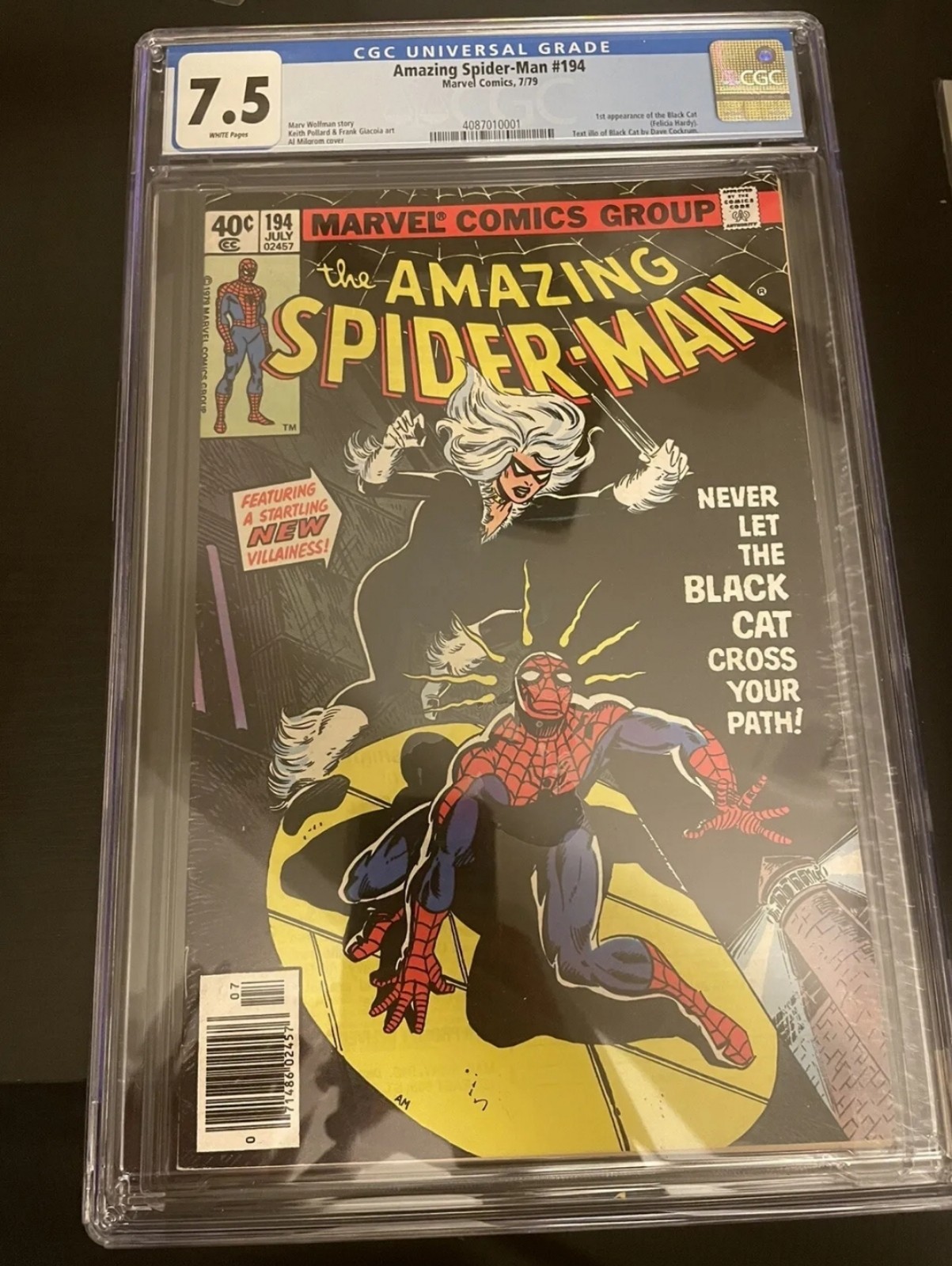 Amazing Spider-Man #194 CGC 7.5