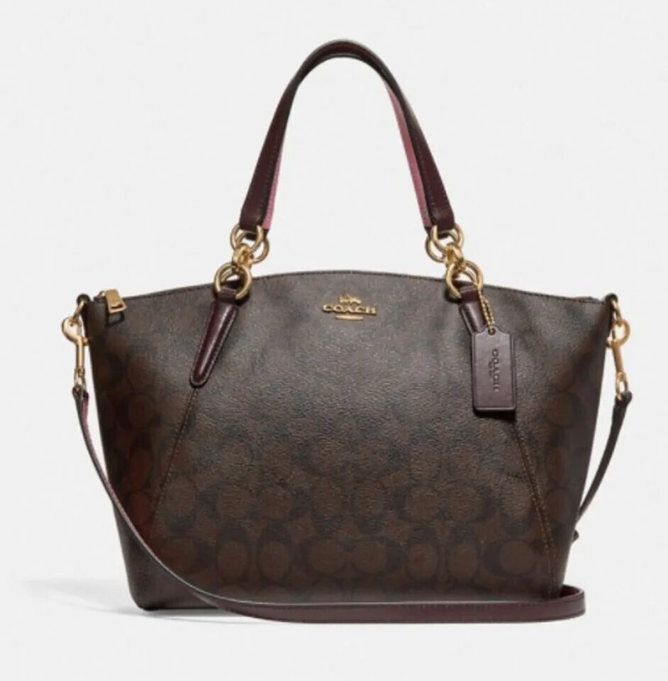 Coach Small Kelsey Satchel In Signature Canvas F28989(NO:156)