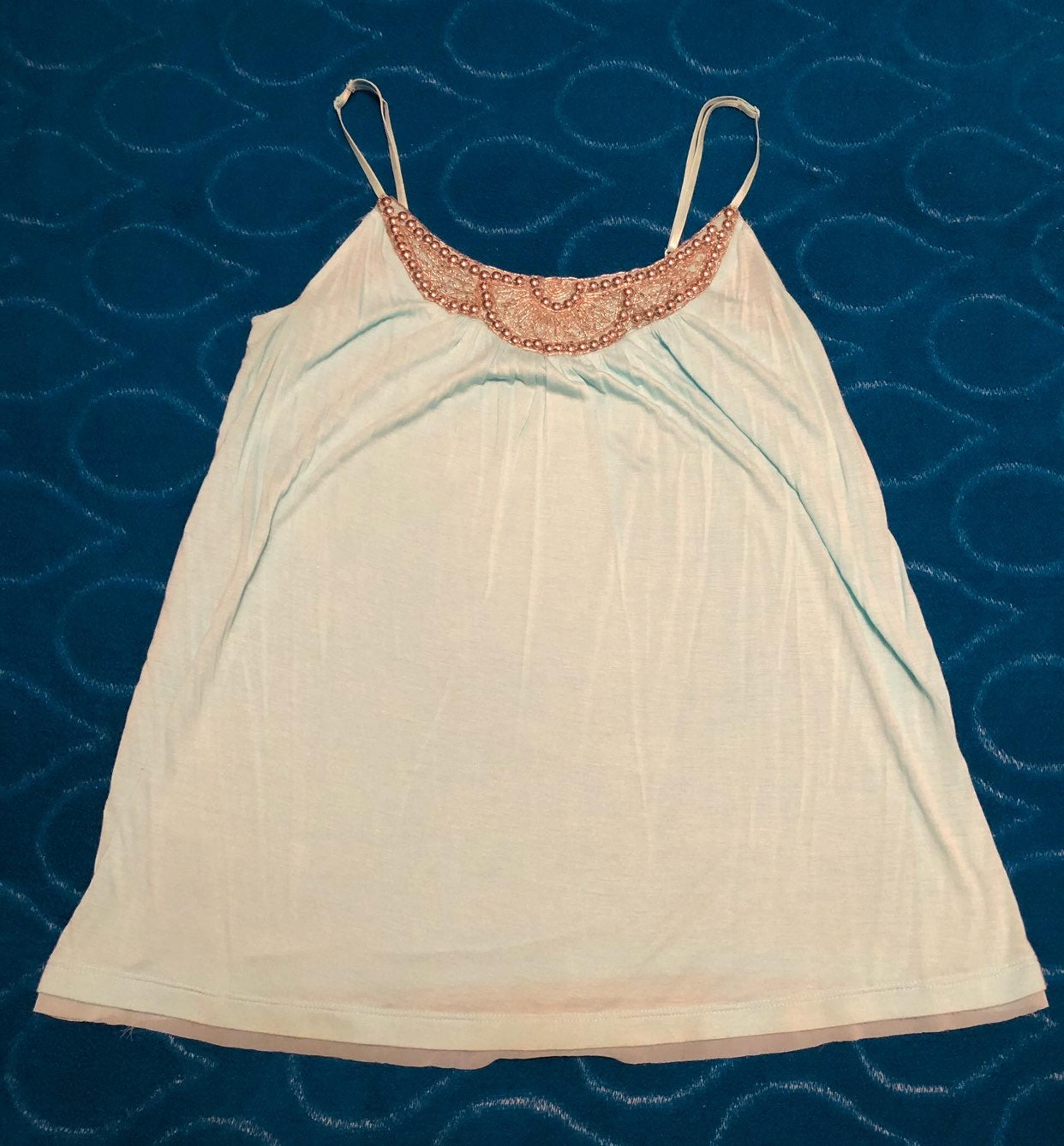 Candie’s Spaghetti Strap Embellished Top