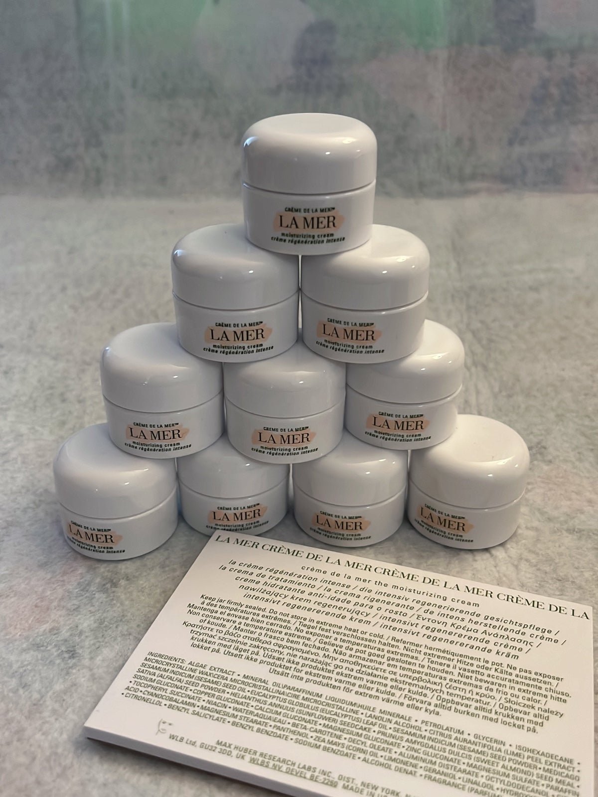 Lamer original cream samples set 10 original cream