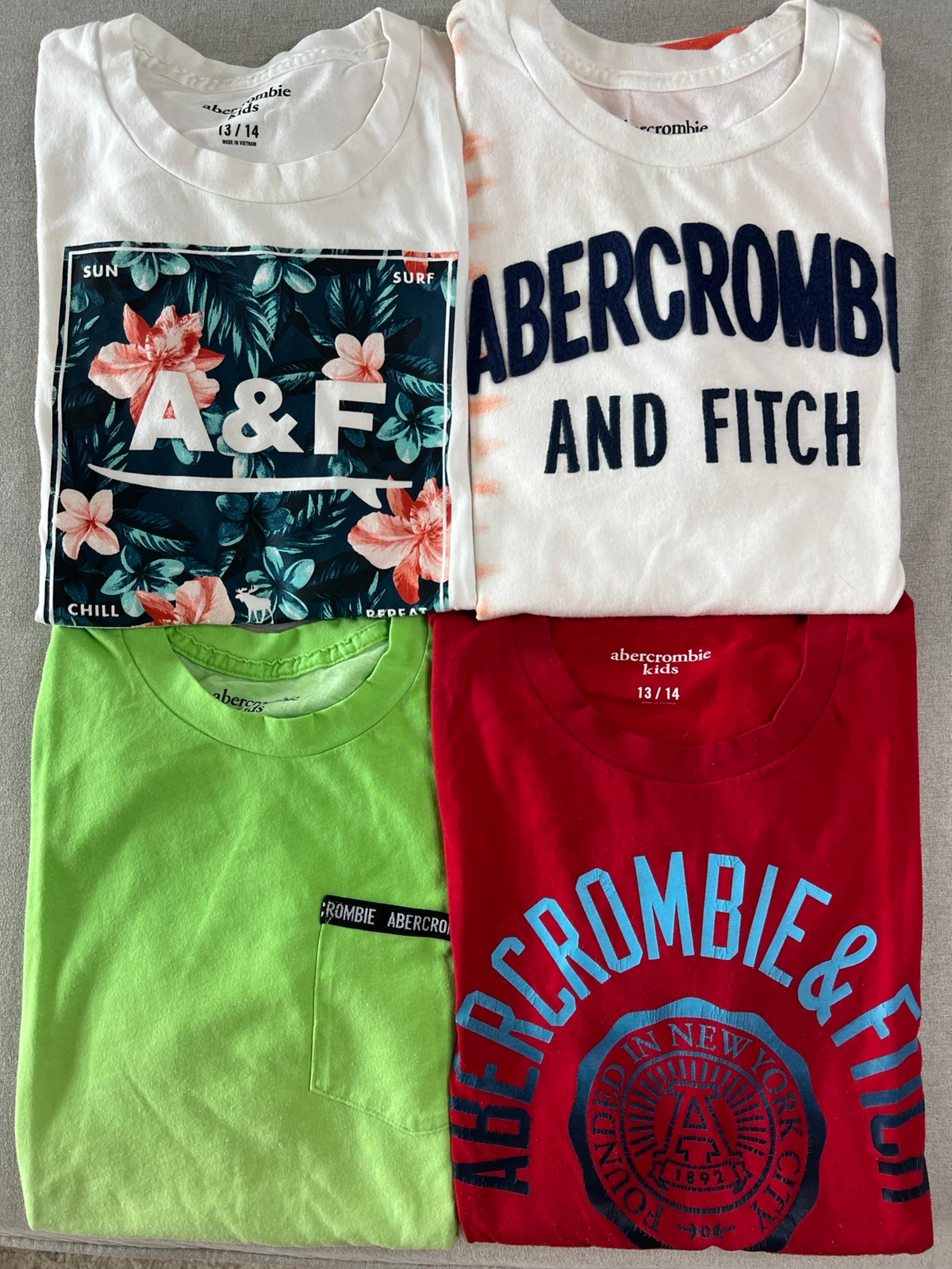Lot of Abercrombie Kids Shirts