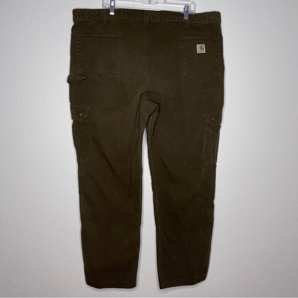 Carhartt Brown Relaxed Fit Ripstop Carpenter Pants - Various Sizes - EUC
