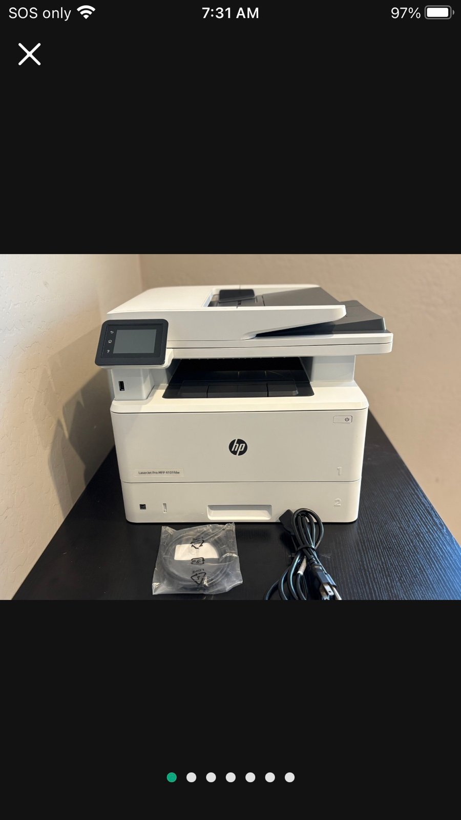 HP LaserJet Pro 4101fdw Wireless Laser Multifunction Printer Monochrome 2Z619F