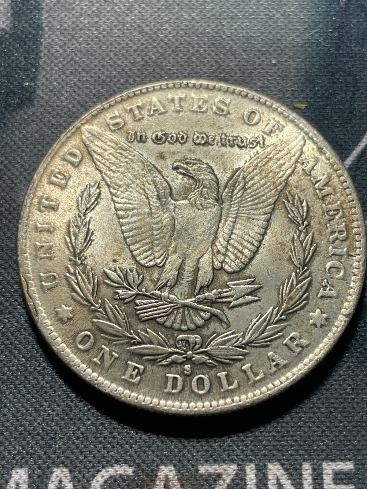 1881 Morgan Silver Dollar Hobo Coin