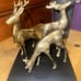 Brass deers