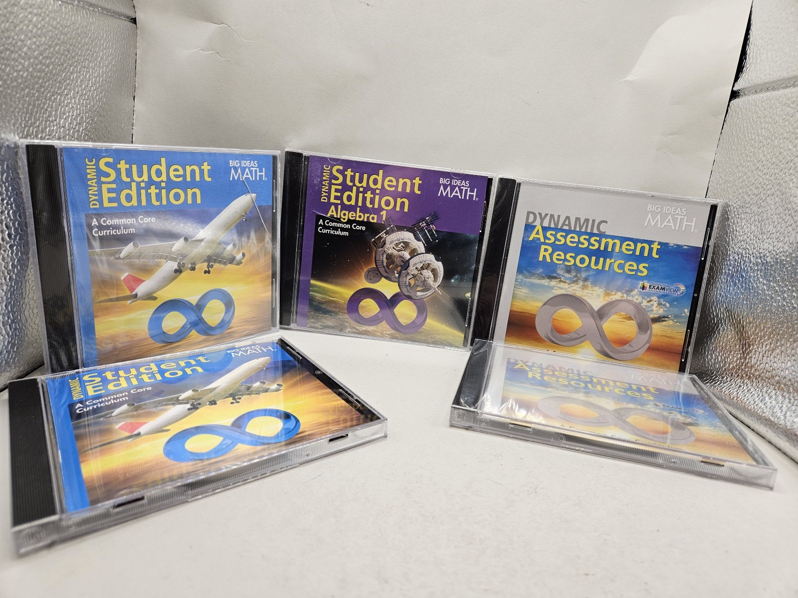 Set of (4) BIG IDEAS MATH Common Core Dynamic Teaching/Student Resources~DVD New