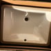 Omicron White Vanity Bathroom Sink