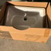Omicron White Vanity Bathroom Sink