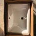 Omicron White Vanity Bathroom Sink
