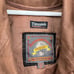 Wilson’s Adventure Bound Vintage Brown Leather Long Trench Coat Sz Medium