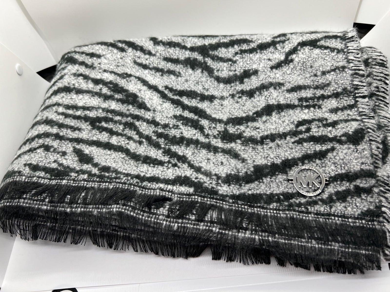 Brand new Michael Kors Zebra Print Shawl Wrap
