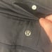 Lululemon skirt run pace setter black skirt size 8 *fading on logo + throughout