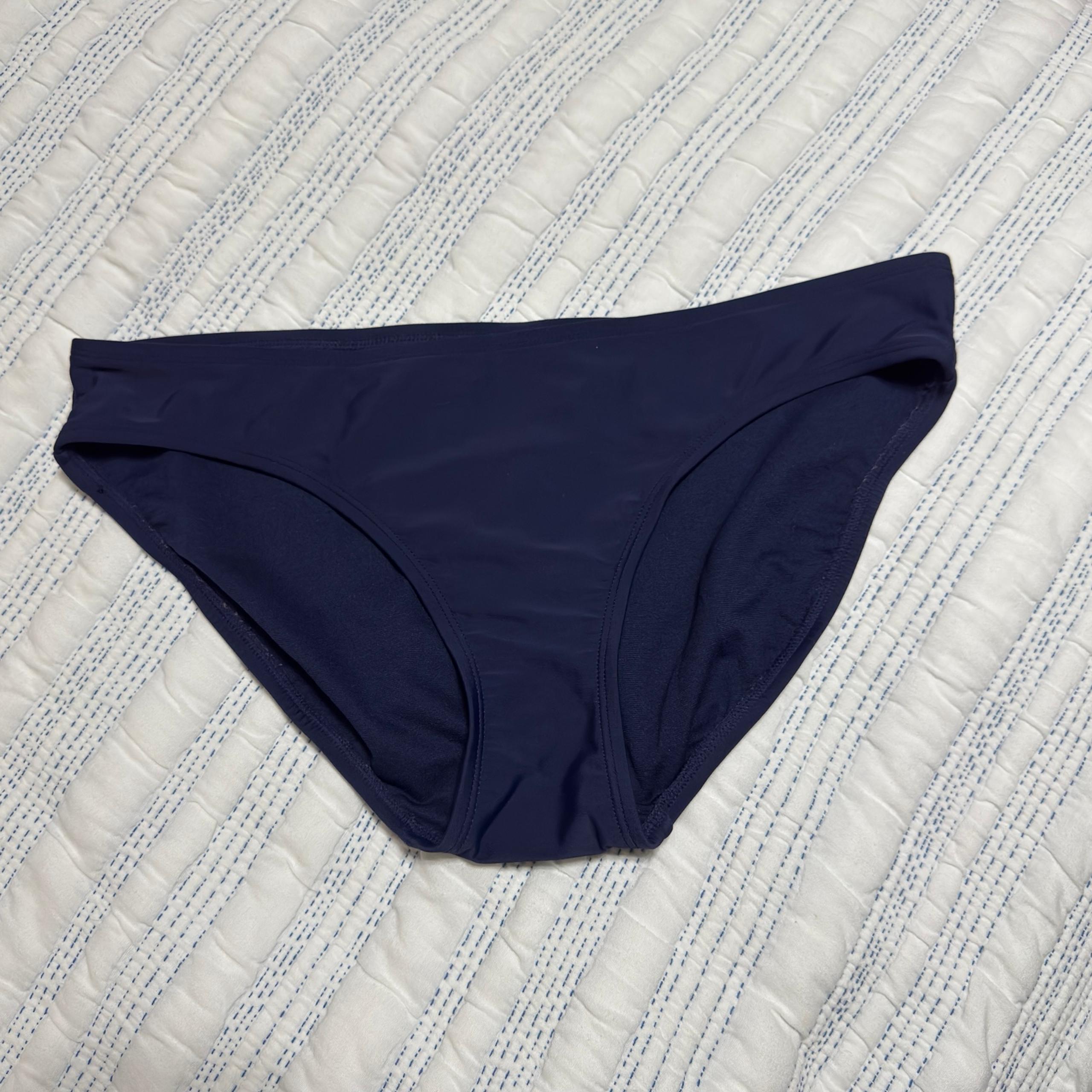 Kona Sol Women’s Navy Blue Bikini Bottoms size Large