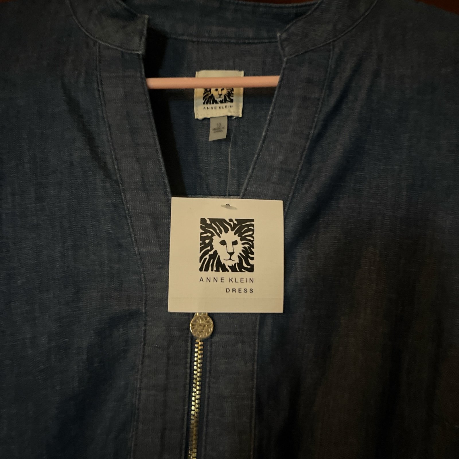 Denim dress