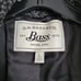 G.H. Bass & Co. Wool Knit Faux Vegan Leather Long Sleeve Tweed Knit Jacket Coat