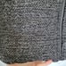 G.H. Bass & Co. Wool Knit Faux Vegan Leather Long Sleeve Tweed Knit Jacket Coat