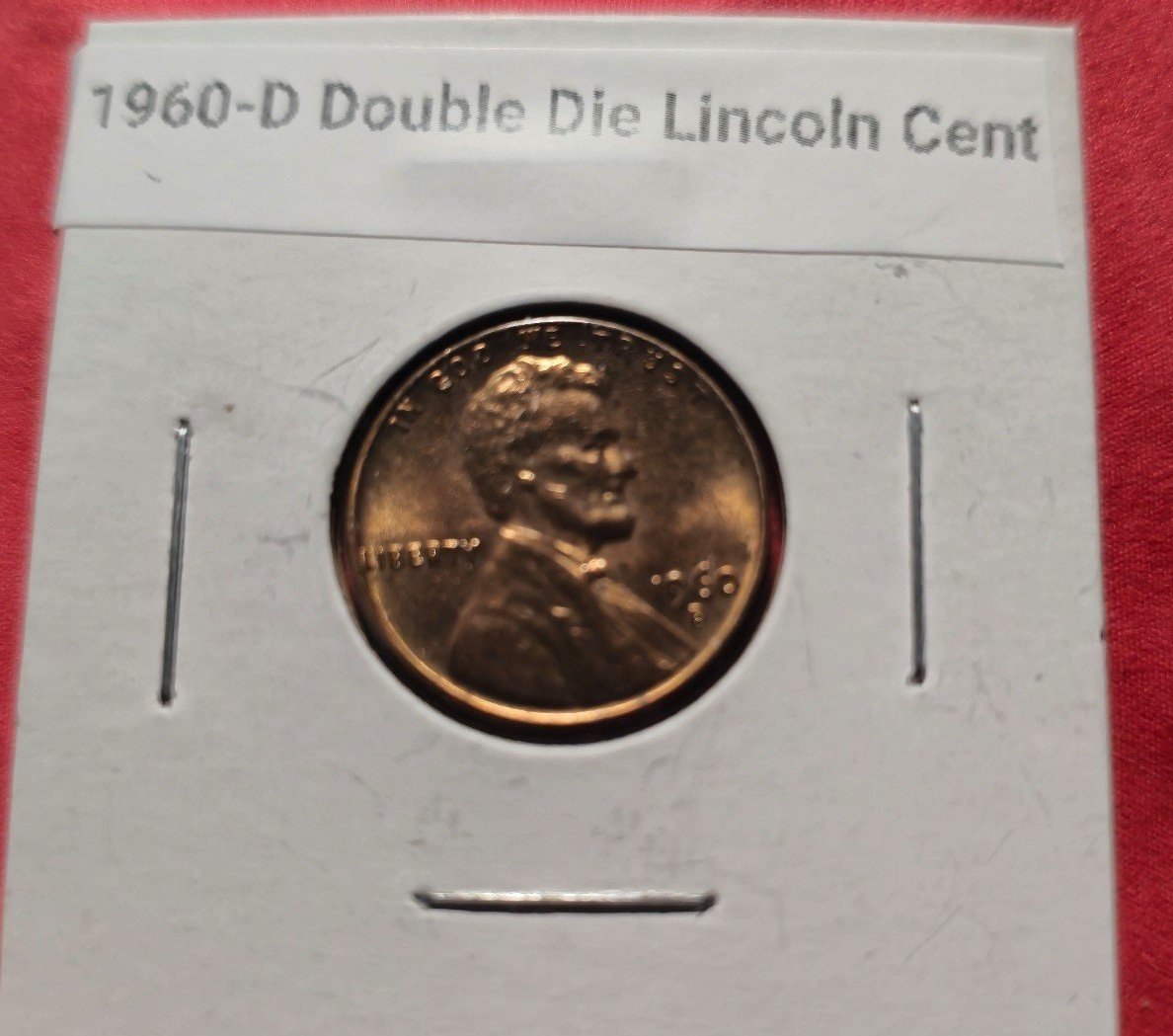 Mint 1960-D DDO Lincoln Cent