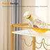 Bar Cart, Home Bar Serving Cart with 3-Tier Microwave Cart, Drink Cart