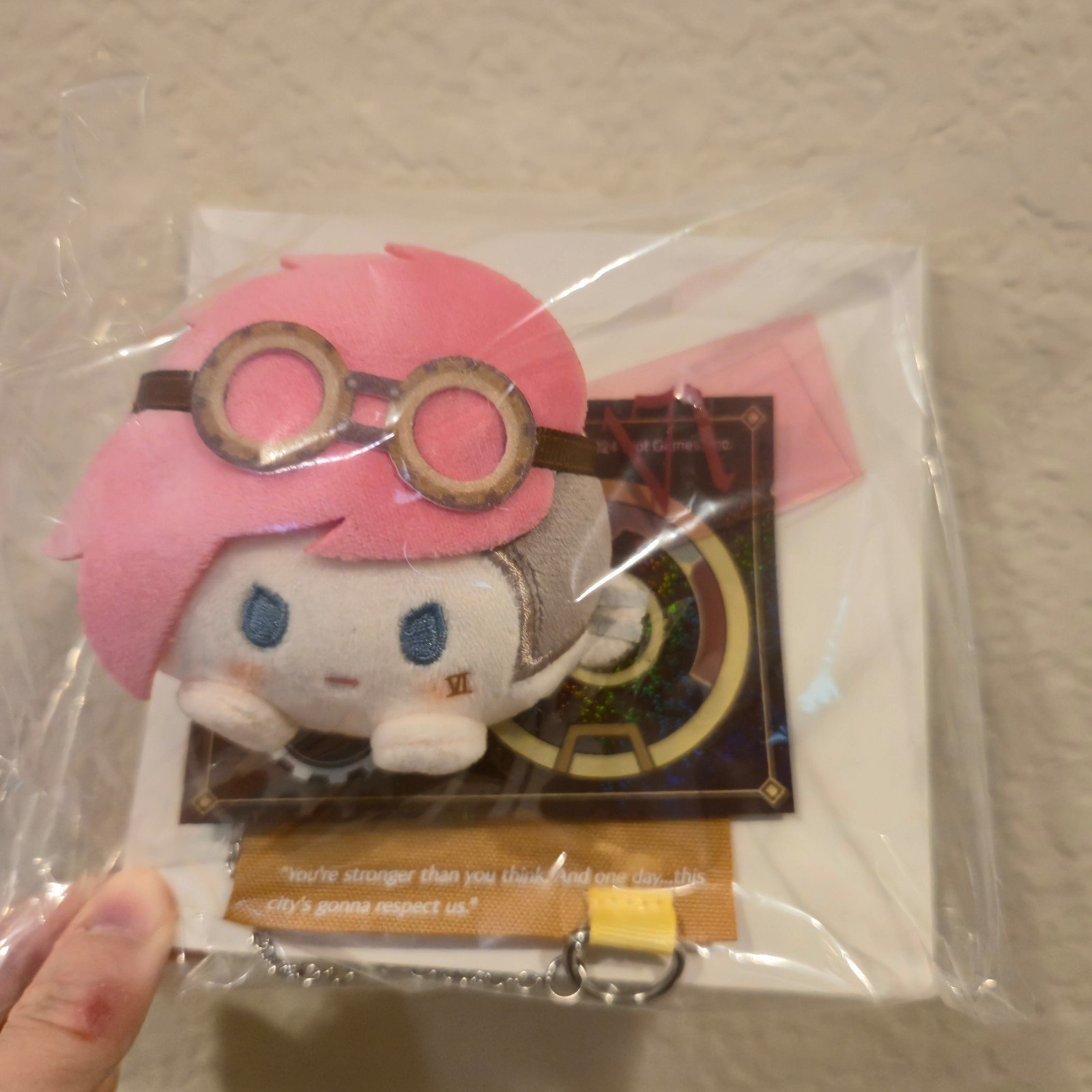 LastOne Official Arcane Vi plush charm badge pin league of legends