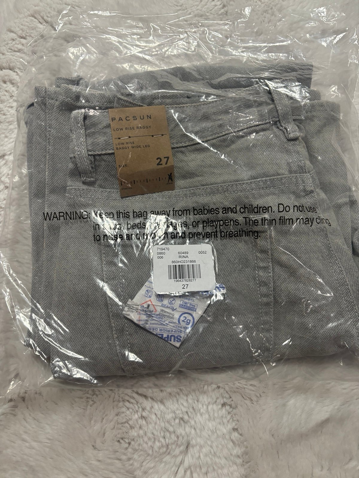 PacSun low rise baggy jeans