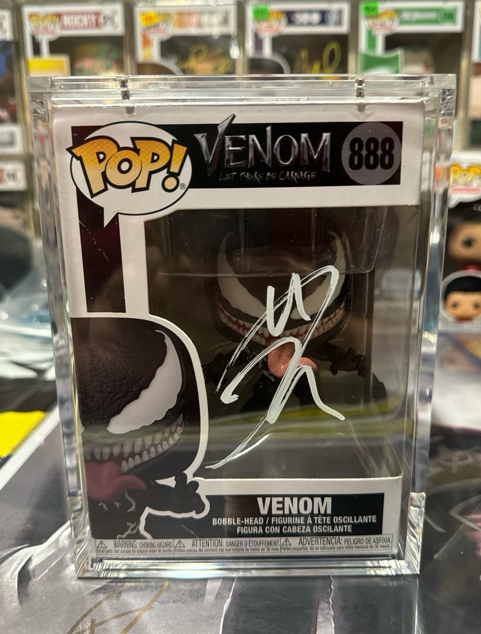 Venom 888 Funko Pop Autographed