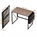 Folding Desk Small Foldable Desk 31.5 Inch For Small Space Computer Table