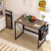 Folding Desk Small Foldable Desk 31.5 Inch For Small Space Computer Table