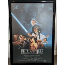 Star Wars Return of the Jedi Movie Poster 40 x 27 Frame Not Included