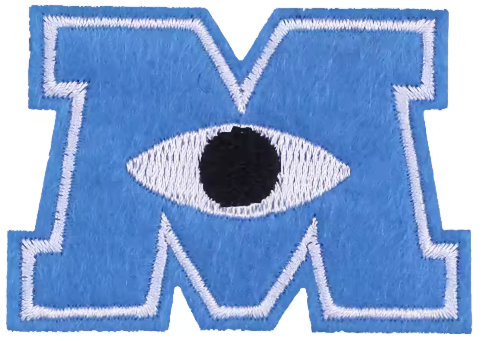 Disney Pixar Monsters, Inc. University embroidered Iron on patch 6 ct.