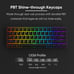 61-Key Wired Mechanical Gaming Keyboard with Rapid Trigger and RGB Backlight