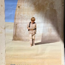 Original Star Wars episode 1 movie poster