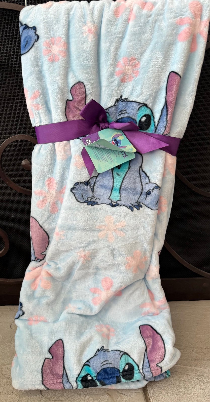 DISNEY LILO & STITCH THROW BLANKET OVERSIZED SPRING SUMMER WINTER FALL